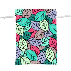 Pattern Leaves Background Nature Lightweight Drawstring Pouch (xl) by Proyonanggan