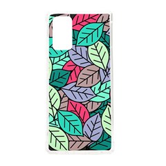 Pattern Leaves Background Nature Samsung Galaxy Note 20 Tpu Uv Case