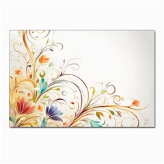 Flower Blau Postcards 5  X 7  (pkg Of 10) by 2607694c