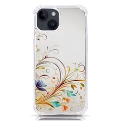 Flower Blau Iphone 14 Tpu Uv Print Case by 2607694c