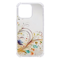 Flower Blau Iphone 13 Pro Tpu Uv Print Case by 2607694c