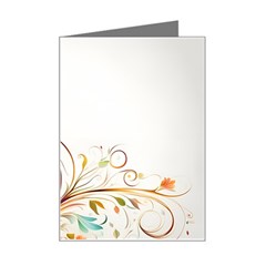 Flower Mini Greeting Card