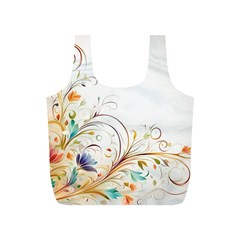 Flower Full Print Recycle Bag (s) by 2607694c