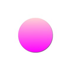 Gradient Pink - Pastel Yellow Pink Rosa Golf Ball Marker by 2607694c