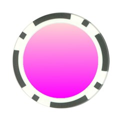 Gradient Pink - Pastel Yellow Pink Rosa Poker Chip Card Guard by 2607694c