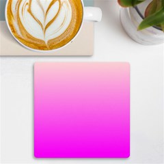 Gradient Pink - Pastel Yellow Pink Rosa Uv Print Square Tile Coaster  by 2607694c