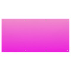 Gradient Pink - Pastel Yellow Pink Rosa Banner And Sign 8  X 4 