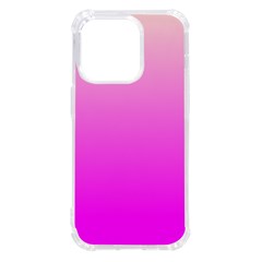 Gradient Pink - Pastel Yellow Pink Rosa Iphone 14 Pro Tpu Uv Print Case by 2607694c