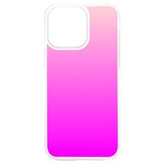 Gradient Pink - Pastel Yellow Pink Rosa Iphone 15 Plus Tpu Uv Print Case by 2607694c