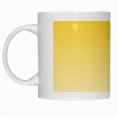 Gradient  Green, Yellow White Mug