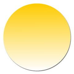 Gradient  Green, Yellow Magnet 5  (round) by 2607694c