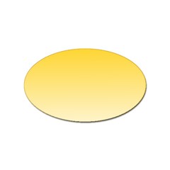 Gradient  Green, Yellow Sticker Oval (10 Pack) by 2607694c