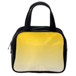 Gradient  green, yellow Classic Handbag (One Side) Front