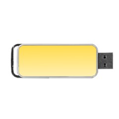 Gradient  Green, Yellow Portable Usb Flash (two Sides) by 2607694c