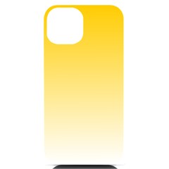 Gradient  Green, Yellow Iphone 14 Black Uv Print Case by 2607694c