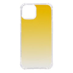 Gradient  Green, Yellow Iphone 14 Tpu Uv Print Case by 2607694c