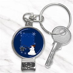 Snowman Nail Clippers Key Chain by 2607694c