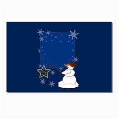 Snowman Postcards 5  X 7  (pkg Of 10) by 2607694c