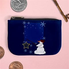 Snowman Mini Coin Purse