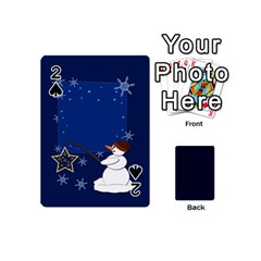 Snowman Playing Cards 54 Designs (mini)