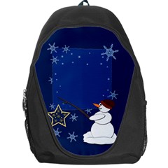 Snowman Backpack Bag