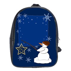 Snowman School Bag (xl)