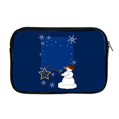 Snowman Apple Macbook Pro 17  Zipper Case by 2607694c