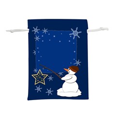 Snowman Lightweight Drawstring Pouch (s)