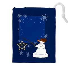 Snowman Drawstring Pouch (4xl)