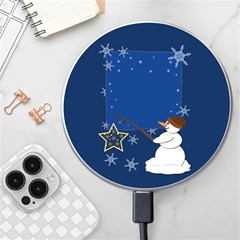 Snowman Wireless Fast Charger(white)