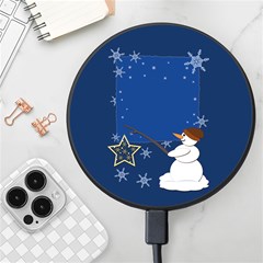 Snowman Wireless Fast Charger(black)