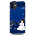 Snowman iPhone 12/12 Pro TPU UV Print Case Front