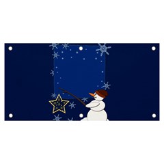 Snowman Banner And Sign 6  X 3 