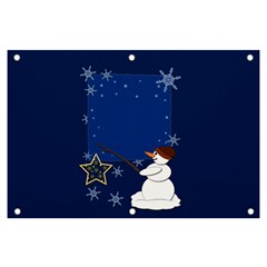 Snowman Banner And Sign 6  X 4 