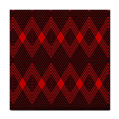 Muster Rot Schwarz Tile Coaster by 2607694c