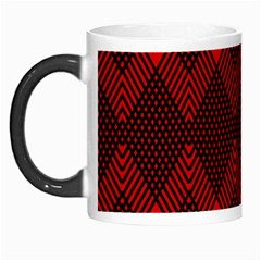 Muster Rot Schwarz Morph Mug by 2607694c