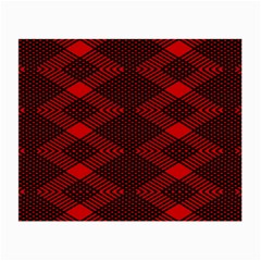 Pattern Black Red Small Glasses Cloth by 2607694c