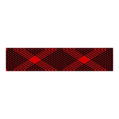 Pattern Black Red Velvet Scrunchie by 2607694c