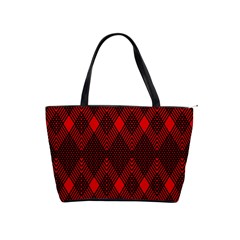 Pattern Red Black, Classic Shoulder Handbag by 2607694c