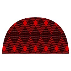 Pattern, Red, Black,  Anti Scalding Pot Cap by 2607694c