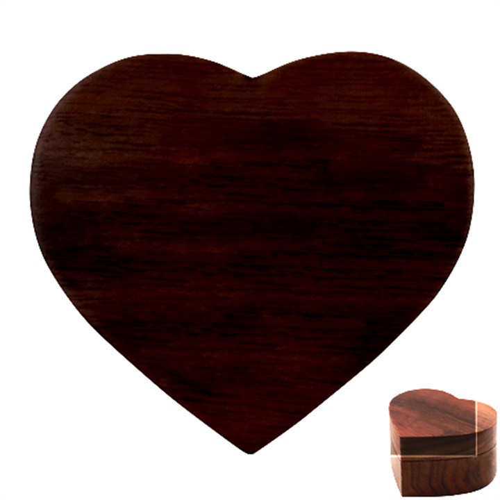 Muster rot rot schwarz Heart Wood Jewelry Box