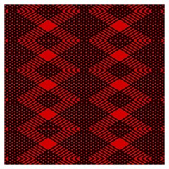 pattern rot schwarz Lightweight Scarf 