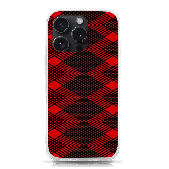 Rot Dunkel iPhone 15 Pro TPU UV Print Case