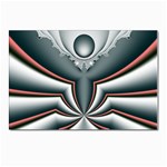 Fractal grau Postcards 5  x 7  (Pkg of 10) Front