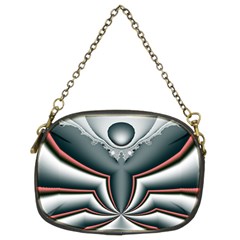 Fractal Grau Chain Purse (two Sides) by dedoma