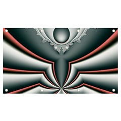 Fractal Grau Banner And Sign 7  X 4  by dedoma