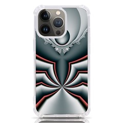 Fractal Grau Iphone 13 Pro Tpu Uv Print Case