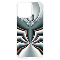 Fractal Grau Iphone 15 Plus Tpu Uv Print Case by dedoma