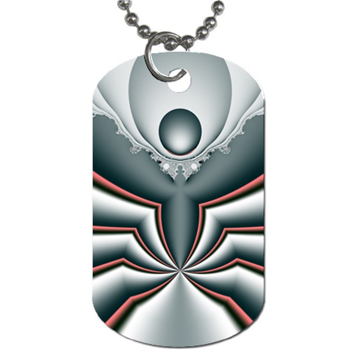 Altrosa fractal Dog Tag (Two Sides)