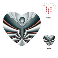 Altrosa Fractal Playing Cards Single Design (heart)